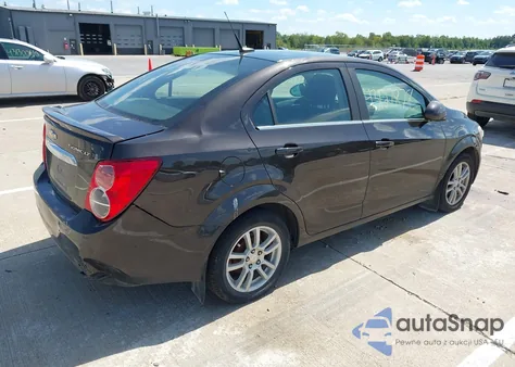 2014 Chevrolet Sonic Lt Auto из США, поврежденный, VIN 1G1JC5SH4E4233481